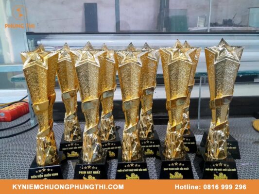 Mẫu kỷ niệm chương pha lê