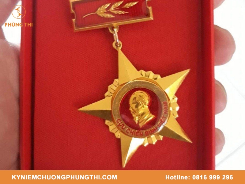 Hướng dẫn đeo kỷ niệm chương CCB Việt Nam