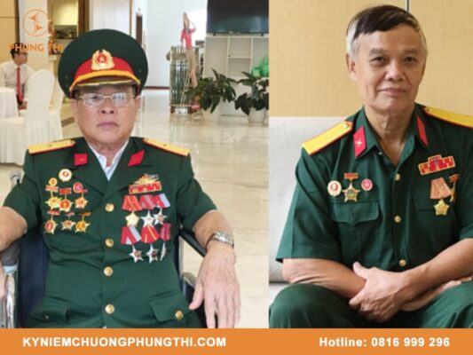 Đeo kỷ niệm chương bên nào?