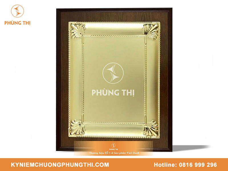 bảng vinh danh gỗ đồng