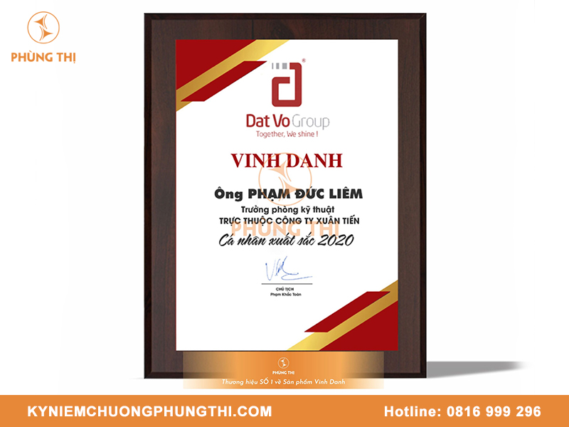 Bảng vinh danh nhà tài trợ