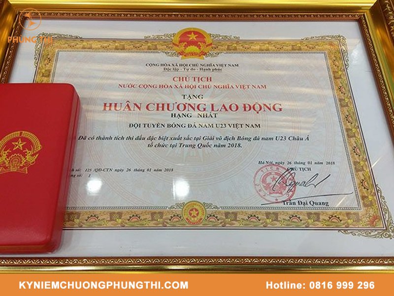 Huân chương lao động hạng nhất