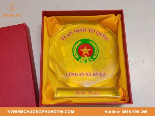 Mẫu Kỷ niệm chương Vì An ninh Tổ quốc