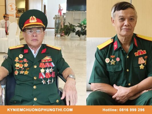 Cách đeo cuống huy chương trong quân đội