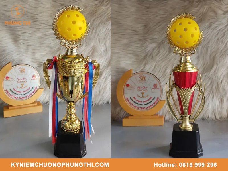 Mẫu cúp Pickleball đẹp