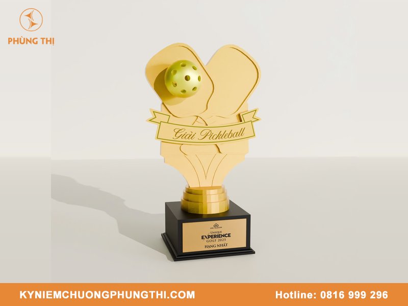 Mẫu cúp Pickleball đẹp