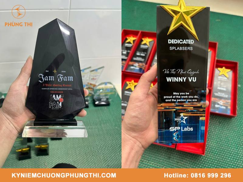 Quà lưu niệm khắc laser