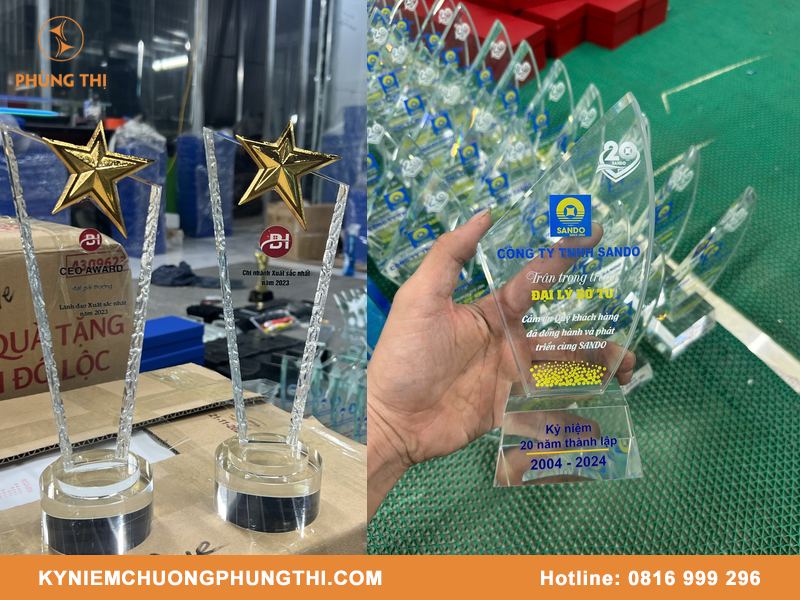Khắc 3D pha lê
