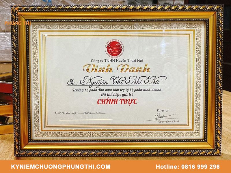Bảng vinh danh dùng để làm gì?