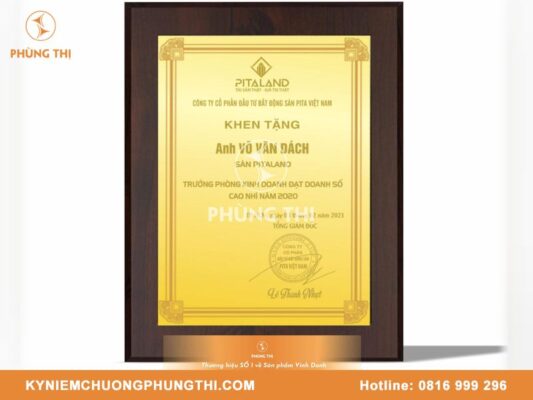 Bảng vinh danh dùng để làm gì?