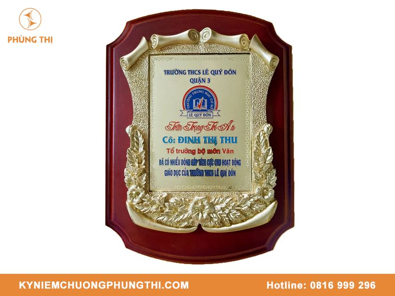 Bảng vinh danh TPHCM mẫu thiết kế đẹp & chất lượng Bảng vinh danh TP.HCM