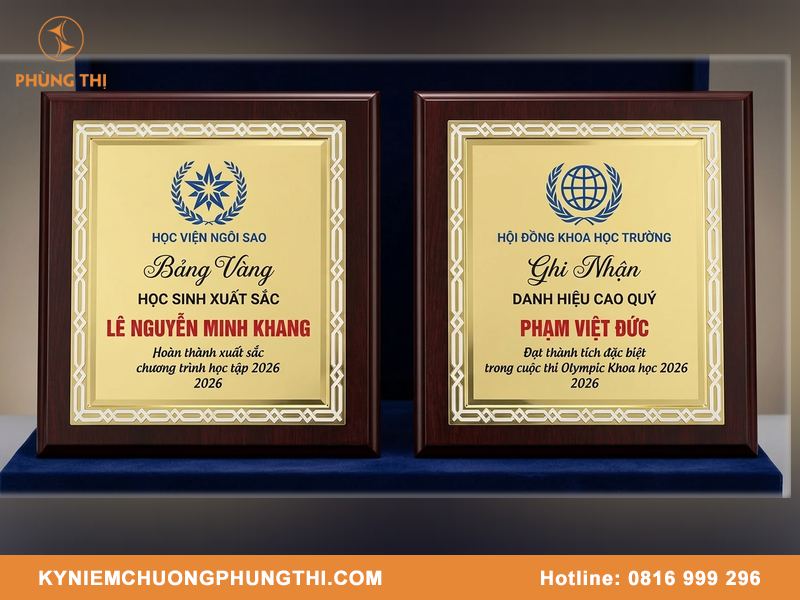 Gia công bảng vinh danh theo thiết kế giá tối ưu nhất Gia công bảng vinh danh theo thiết kế