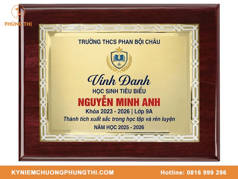 Gia công bảng vinh danh theo thiết kế giá tối ưu nhất Gia công bảng vinh danh theo thiết kế