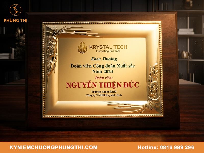 Bảng vinh danh bao nhiêu tiền