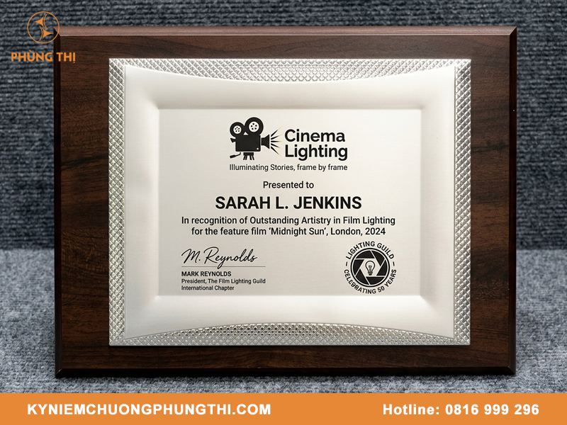 Bảng vinh danh chống xước