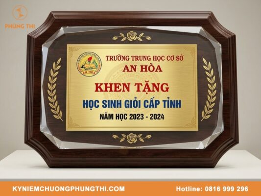 Bảng vinh danh học sinh giỏi cấp tỉnh