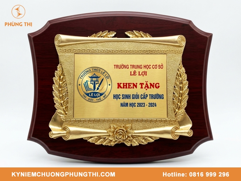 Bảng vinh danh học sinh giỏi cấp trường thiết kế đẹp Bảng vinh danh học sinh giỏi cấp trường