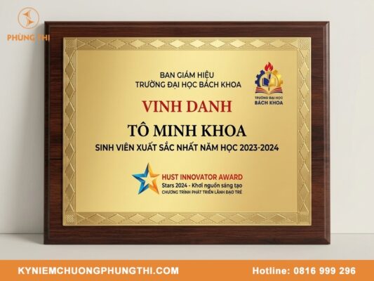 Bảng vinh danh học sinh tiêu biểu