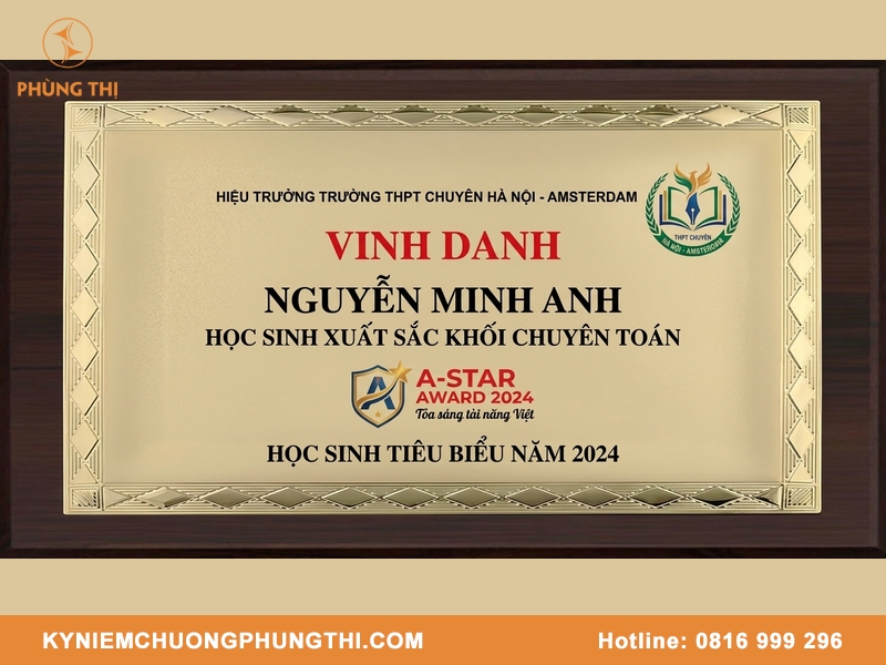 Bảng vinh danh học sinh tiêu biểu ý nghĩa & chất lượng Bảng vinh danh học sinh tiêu biểu
