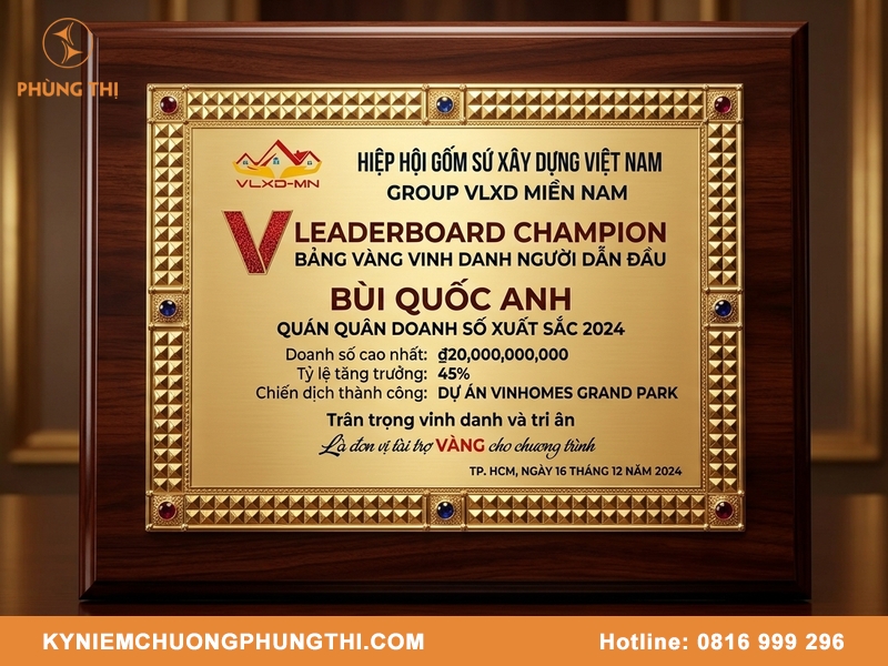 Bảng vinh danh sales xuất sắc đẹp & ý nghĩa cho doanh nghiệp Bảng vinh danh sales xuất sắc