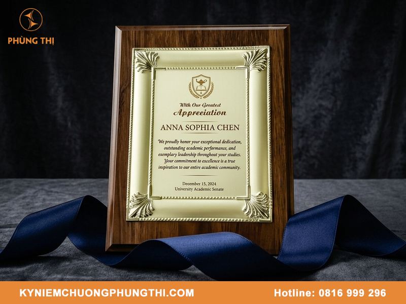 Bảng vinh danh sự kiện gala