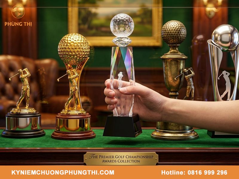 Các loại cúp golf phổ biến