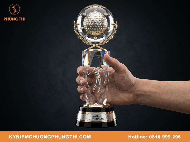 Chất liệu cúp golf