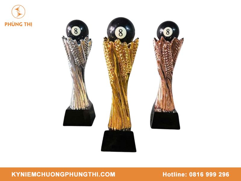Cúp hợp kim khắc tên