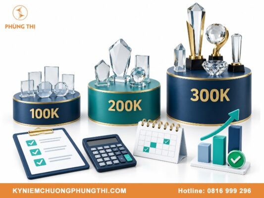 Quà tặng sự kiện 100k 200k 300k đa dạng mẫu mã và tinh xảo